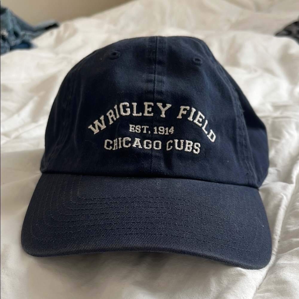 Wrigley Field Chicago Cubs Navy Cap